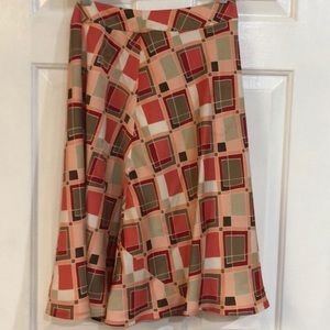 VALERIE STEVENS Long Silk Skirt- Size 4
